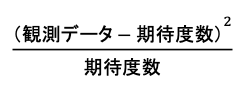 カイ二乗検定とは 分かりやすく例で分割表の検定の計算式も簡単に いちばんやさしい 医療統計